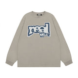 Men Long Sleeve Shirt Casual Long Sleeve Couple T-shirt Men and Women Oversize Idle Style Loose