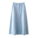 Women Skirt Women's Denim Skirt Autumn and Winter