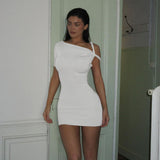 Women Dresses Spring and Summer Women's Clothing Fashion Short Sleeve Sexy Dress