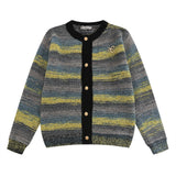 Women Sweater Coat Autumn and Winter Loose Casual Button Knitted Cardigan