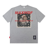 Men T Shirt Fashion Brand Men's Short-Sleeved T-shirt All-Match Loose