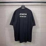 Men T-shirts LOGO Short Sleeve T-Shirt Loose Crew Neck Half Sleeve