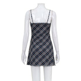 Women Desses Strap Stitching Dress Skirt