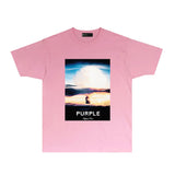 Purple Brand T Shirt Short Sleeve T-shirt Blouse