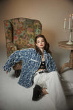 Unisex Jacket Autumn Contrast Color Casual Coat