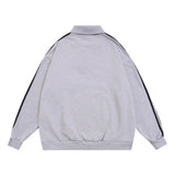 Men Hoodie Letter Embroidered Lapel Sweater Men's Loose Sports Spring and Autumn