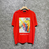 Purple Brand T Shirt Short Sleeve T-shirt Blouse