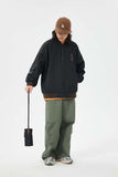 Unisex Jacket Autumn Contrast Color Flight Jacket Women's Clothing