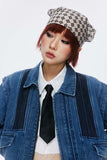 Unisex Jacket Fall Filler Washed Denim Jacket Women's Clothing
