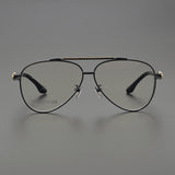 CHH Chrome Hearts Glasses Vintage Fashion Double Beam Glasses Frame