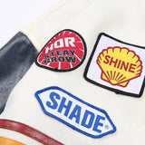 Varsity Jacket Vintage Autumn Men's Color Contrast Patchwork Embroidery