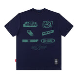 Men T Shirt West Coast Printed Short-Sleeved T-shirt Men and Women Loose Casual Couple