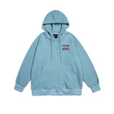 Unisex Jacket Autumn Letter Cardigan Hoodie