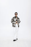 Unisex Jacket Autumn Retro Gradient Coat for Girls