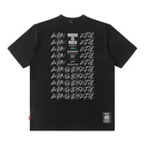 Men T Shirt Vintage Letter Print Short Sleeve T-shirt Men and Women Casual
