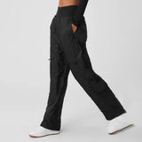 Women Cargo Pants Women's Autumn and Winter Pocket Zipper Stitching