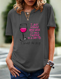 Women's Independence Day T Shirt Pattern Printed Short-Sleeved T-shirt