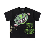 Travis Scott T-Shirt Travis Scott x WWE Short Sleeve T-Shirt Summer