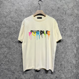 Purple Brand T Shirt Short Sleeve T-shirt Blouse