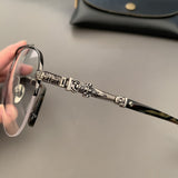 CHH Chrome Hearts Glasses Silver Glasses Frame