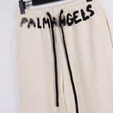 Palm Angle Pants Palm Angels Letter Logo Printed Casual Trousers for Men and Women