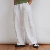 Men Pant Autumn Cotton Linen Men's Trousers Casual
