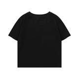 Women T-shirt Printed Short T-shirt for Girls Summer Casual Short Sleeve