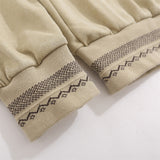 Men Hoodie round Neck Sweater Men's Spring and Autumn Leisure Long Sleeve Loose