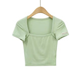 Women T-Shirt Female Short Short Sleeve T-shirt