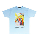 Purple Brand T Shirt Short Sleeve T-shirt Blouse