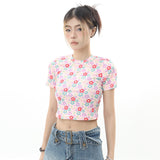Women T-shirt Short T-shirt Summer Casual Girl