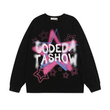 Men Long Sleeve Shirt Printed Long Sleeve T-shirt Men and Women All-Matching Couple