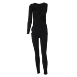 Women Jumpsuit Autumn Fashion Sexy Long Sleeve Jumpsuit