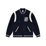 Varsity Jacket Vintage Autumn and Winter Embroidery Jacket Baseball Uniform Jacket