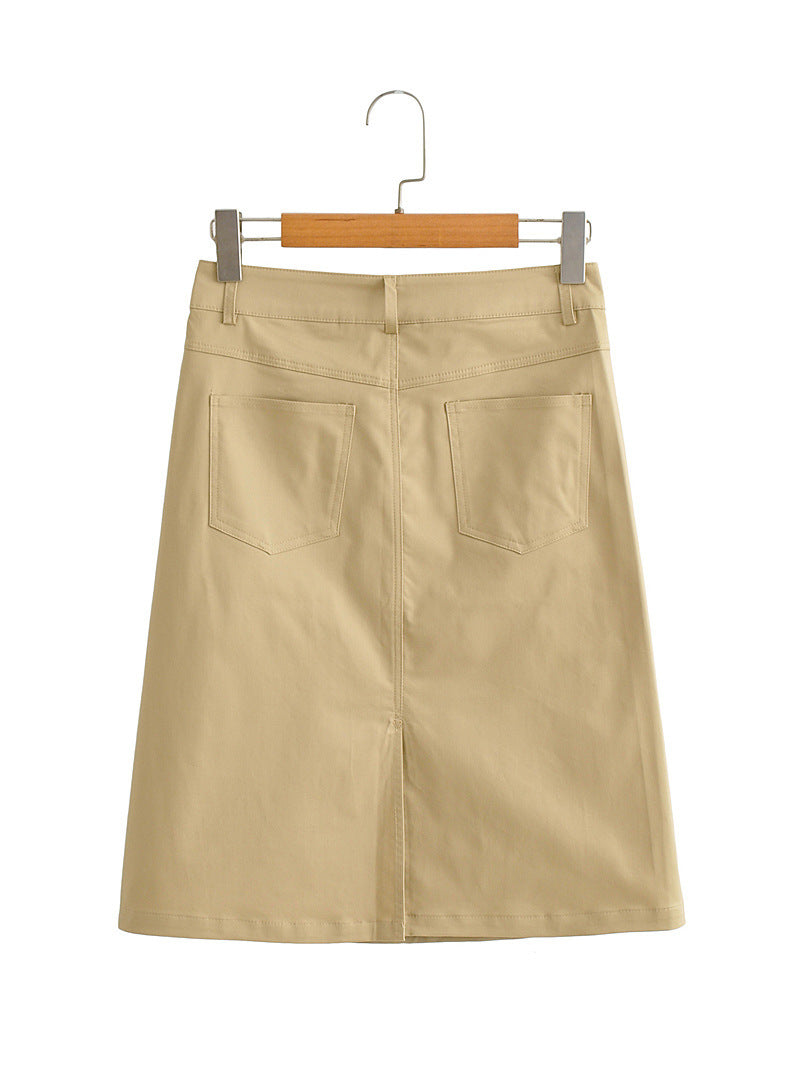 Women's Skirt Mid-Length Skirt Summer