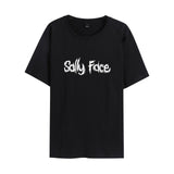 Sally Face T Shirts Adventure Puzzle Series Casual Loose-Fitting T-shirt