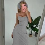 Women Dresses Women Winter Fashion Suspenders Dress