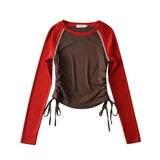 Women T-Shirt Autumn and Winter Long Sleeve Sports Bottoming Shirt T-shirt