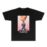 Purple Brand T Shirt Short Sleeve T-shirt Blouse
