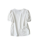 Women T-Shirt Women's Summer Simple Style round Neck