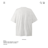 American vintage street T-shirt pure cotton retro men's and women's summer loose