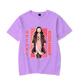New Cute Kamado Nezuko Printed Anime T-shirts Fashion