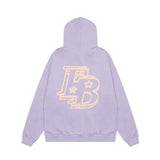 Men Hoodie Printed Hoodie Men's Spring and Autumn Loose Hooded Top