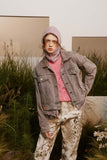 Unisex Jacket Fall Tassel Denim Jacket Women's Clothing