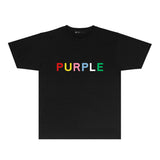 Purple Brand T Shirt Short Sleeve T-shirt Blouse