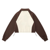 Women Hoodie Short Sweater Women's Long Sleeve Autumn Top