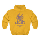 Prevalent Be The Light Hoodie Mathew 5:14 Letter Print
