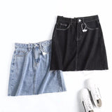Women Skirt Denim Women's Summer Skirt Short Skirt
