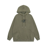 Men Hoodie Hoodie Men's Letter Loose Lapel Pullover Hoodie