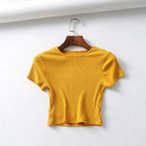 Women T-Shirt Short T-shirt Women's Short-Sleeved Summer Top